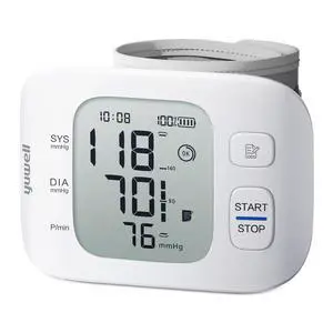 Wrist Blood Pressure Monitor | Clinical Accuracy, BP Machine for Home Use | Ultra Light Weight, Smart Inflation Blood Pressure Cuff, Large Display, 74 Readings, Rechargeable Wrist Blood Pressure Monitor | Clinical Accuracy, BP Machine for Home Use | Ultra Light Weight, Smart Inflation Blood Pressure Cuff, Large Display, 74 Readings, Rechargeable