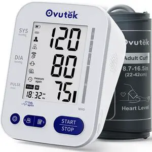 Blood Pressure Monitors for Home Use: Large BP Cuff with 240 Memories for 2 Users, Upper Arm Blood Pressure Machine, Accurate BP Monitor with Batteries Type-C Cable Blood Pressure Monitors for Home Use: Large BP Cuff with 240 Memories for 2 Users, Upper Arm Blood Pressure Machine, Accurate BP Monitor with Batteries Type-C Cable