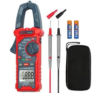 Digital Clamp Meter Multimeter 2000 Counts Amp Voltage Tester Auto-ranging with AC/DC Voltage, AC Current, Resistance, Capacitance, Continuity, Live Wire Test, NCV, Blue Digital Clamp Meter Multimeter 2000 Counts Amp Voltage Tester Auto-ranging with AC/DC Voltage, AC Current, Resistance, Capacitance, Continuity, Live Wire Test, NCV, Blue
