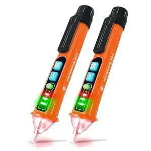 Non Contact Voltage Tester (2 Pack Orange) Non Contact Voltage Tester (2 Pack Orange)