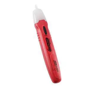 GVD-3504 Circuit Alert Non-Contact Voltage Tester, Indicates AC Voltage 50-600V, Patented, CUL, ETL Listed , Red GVD-3504 Circuit Alert Non-Contact Voltage Tester, Indicates AC Voltage 50-600V, Patented, CUL, ETL Listed , Red