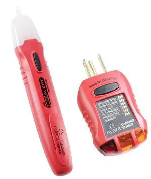 GTK-2 Safety Kit, GVD-3504 Non-Contact Voltage Tester and GFI-3501 GFI Tester, 2-Piece GTK-2 Safety Kit, GVD-3504 Non-Contact Voltage Tester and GFI-3501 GFI Tester, 2-Piece