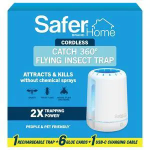 Home Catch 360° Cordless Flying Insect Trap Home Catch 360° Cordless Flying Insect Trap