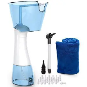Electric Ear Wax Removal Kit Rechargeable Ear Cleaning Machine for Ear Irrigation - Complete Ear Flush Kit for Adults & Kids - Ear Lavage System with Otoscope, Microfibre Towel & 30 Tips Electric Ear Wax Removal Kit Rechargeable Ear Cleaning Machine for Ear Irrigation - Complete Ear Flush Kit for Adults & Kids - Ear Lavage System with Otoscope, Microfibre Towel & 30 Tips