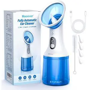 Electric Ear Wax Removal with One-Piece Waste Tank, Water Powered Ear Cleaner with 4 Pressure Modes for 199ml Earwax Remove at Home, USB-C Cable, IPX7 (199ml) Electric Ear Wax Removal with One-Piece Waste Tank, Water Powered Ear Cleaner with 4 Pressure Modes for 199ml Earwax Remove at Home, USB-C Cable, IPX7 (199ml)