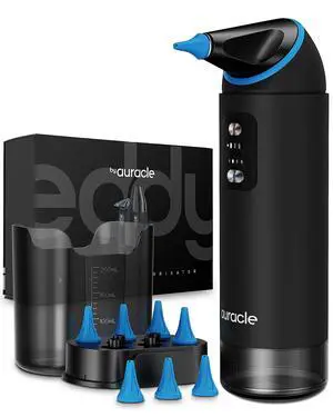 Ear Wax Removal - Eddy Ear Cleaner, Ear Cleaning Kit With 4 Water Pressure Modes, Safe and Effective Ear Wax Cleaner w/ 8 Irrigation Tips, Electric Ear Irrigator, 55dB Quite, IP65 Shower Ready Ear Wax Removal - Eddy Ear Cleaner, Ear Cleaning Kit With 4 Water Pressure Modes, Safe and Effective Ear Wax Cleaner w/ 8 Irrigation Tips, Electric Ear Irrigator, 55dB Quite, IP65 Shower Ready