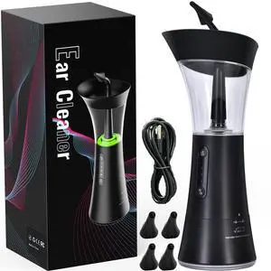 2025 New Upgraded ear cleaner earwax removal with One-Piece Waste Tank,IPX7 Safe electric ear wax removal with Water Temperature Sensor,Ear Irrigation Kit & USB-A to C Cable 2025 New Upgraded ear cleaner earwax removal with One-Piece Waste Tank,IPX7 Safe electric ear wax removal with Water Temperature Sensor,Ear Irrigation Kit & USB-A to C Cable
