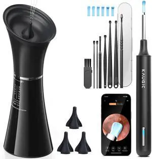 Ear Cleaner with Camera & Irrigation. Wax Removal & Overheat Protect Ear Cleaner with Camera & Irrigation. Wax Removal & Overheat Protect