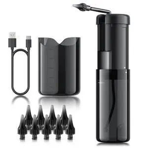 Ear Irrigation Flushing System for Adults, IPX5 Shower-Friendly, Portable Ear Irrigation Flushing System for Adults, IPX5 Shower-Friendly, Portable