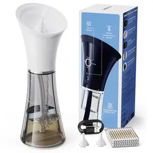 Ear Wax Removal, Self-Collecting Electric Flush Kit, White Ear Wax Removal, Self-Collecting Electric Flush Kit, White
