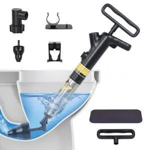 High Pressure Toilet Plunger for Bathroom (No Charging Required) High Pressure Toilet Plunger for Bathroom (No Charging Required)