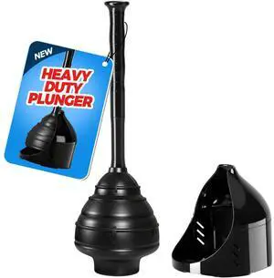 Toilet Plunger with Holder,Powerful Clog Removal,Heavy Duty Plunger Toilet Plunger with Holder,Powerful Clog Removal,Heavy Duty Plunger