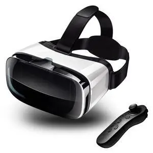 VR Headset for Phone with Controller, Compatible with iPhone Samsung and Android 3D Virtual Reality for Kids and Adults VR Goggles for Smartphone /4.5-6.3in Eyes Protected Anti-Blue HD Lenses VR Headset for Phone with Controller, Compatible with iPhone Samsung and Android 3D Virtual Reality for Kids and Adults VR Goggles for Smartphone /4.5-6.3in Eyes Protected Anti-Blue HD Lenses