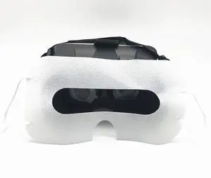 100 Pack Disposable Sanitary Eye Covers - Compatible with HTC Vive Pro/PS VR/Gear VR/Oculus Rift Go & More - White 100 Pack Disposable Sanitary Eye Covers - Compatible with HTC Vive Pro/PS VR/Gear VR/Oculus Rift Go & More - White