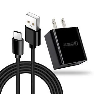 10ft 18W QC3.0 Quick Charger for Oculus Meta Quest 2 Pro, Quest 2 VR Headset, for LG Android Phone,LG Stylo 4/5/6/V30/V40/V50,ThinQ/K51/K61/K71/G5/G6/G7/G8/LG Velvet 5G Wing Charging Cable Cord 10ft 18W QC3.0 Quick Charger for Oculus Meta Quest 2 Pro, Quest 2 VR Headset, for LG Android Phone,LG Stylo 4/5/6/V30/V40/V50,ThinQ/K51/K61/K71/G5/G6/G7/G8/LG Velvet 5G Wing Charging Cable Cord
