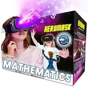 Educational VR Headset for Kids 5-12, Math Games, Phone Powered Educational VR Headset for Kids 5-12, Math Games, Phone Powered