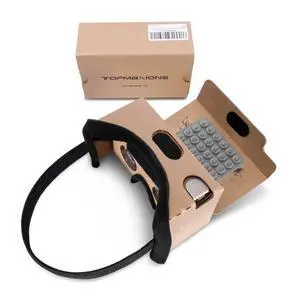Google Cardboard,3D VR Virtual Reality DIY VR Headset for 3D Movies and Games Compatible with Android & Apple Up to 6 Inch Easy Setup Machine Google Cardboard,3D VR Virtual Reality DIY VR Headset for 3D Movies and Games Compatible with Android & Apple Up to 6 Inch Easy Setup Machine