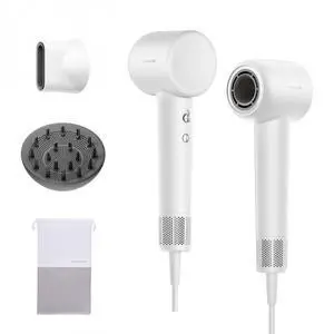 Gleam Travel Hair Dryer for Women, 110,000RPM High Speed Hair Blower with Diffusers, Fast Drying, 200M Negative Ions for Frizz-Free, Smart Heat Control, Compact Hair Dryer Gleam Travel Hair Dryer for Women, 110,000RPM High Speed Hair Blower with Diffusers, Fast Drying, 200M Negative Ions for Frizz-Free, Smart Heat Control, Compact Hair Dryer