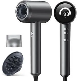 Hair Dryer with Diffuser, Fast Drying Blow Dryer for Travel, Gifts Hair Dryer with Diffuser, Fast Drying Blow Dryer for Travel, Gifts