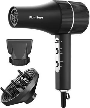 Professional Hair Dryer with Diffuser, 150,000 RPM Blow Dryer Professional Hair Dryer with Diffuser, 150,000 RPM Blow Dryer