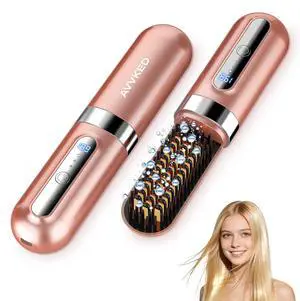 Cordless Hair Straightener Brush, Mini Brush for All Hair Types Cordless Hair Straightener Brush, Mini Brush for All Hair Types