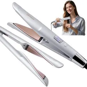 Hair Straightener and Curler 2-in-1, Flat iton Hair Straightener Hair Straightener and Curler 2-in-1, Flat iton Hair Straightener