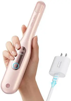 Cordless Mini Flat Iron, 0.65" Mini Hair Straightener Pencil Curling Iron for Short Hair, 200M Ions Lightweight Ceramic Curler for Pixie Cut, Bob & Curls, 3X Less Heat Damage, Dual Voltage, Pink Cordless Mini Flat Iron, 0.65" Mini Hair Straightener Pencil Curling Iron for Short Hair, 200M Ions Lightweight Ceramic Curler for Pixie Cut, Bob & Curls, 3X Less Heat Damage, Dual Voltage, Pink