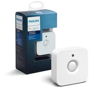 Motion Sensor, Exclusively for Smart Lights, 1-Pack | No-Wire Installation, Magnetic Mount or Screw Setup, Comes with Two AAA Batteries, Smart Home Motion Sensor, Exclusively for Smart Lights, 1-Pack | No-Wire Installation, Magnetic Mount or Screw Setup, Comes with Two AAA Batteries, Smart Home