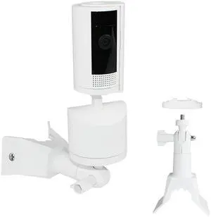 Camera Wall Mount Compatible with Ring Pan-Tilt Indoor Cam (2024 Release),Adjustable 180 Degree Rotation Corner Mount,Camera Corner Mounting Bracket,Camera Holder for Ring Indoor Cameras,White Camera Wall Mount Compatible with Ring Pan-Tilt Indoor Cam (2024 Release),Adjustable 180 Degree Rotation Corner Mount,Camera Corner Mounting Bracket,Camera Holder for Ring Indoor Cameras,White