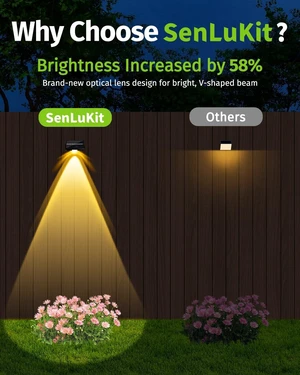 Solar Fence Lights Outdoor Waterproof High Brightness LED Spot Lens Deck Lights 7 Mode Warm & Cool White RGB Solar Powered Wall Light Decor for Christmas Outside Patio Step Backyard Rail - 12 Pack Solar Fence Lights Outdoor Waterproof High Brightness LED Spot Lens Deck Lights 7 Mode Warm & Cool White RGB Solar Powered Wall Light Decor for Christmas Outside Patio Step Backyard Rail - 12 Pack
