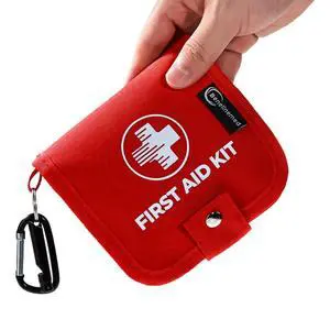 Mini First Aid Kit - 137 Piece Small Emergency Medical Kit for Home, Car, Travel, Camping & Outdoor Activities(Red) Mini First Aid Kit - 137 Piece Small Emergency Medical Kit for Home, Car, Travel, Camping & Outdoor Activities(Red)