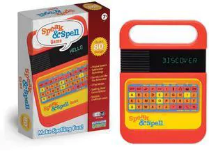 Speak & Spell Electronic Game - Educational Learning Toy, Spelling Games, 80s Retro Handheld Arcade, Autism Toys, Activity for Boys, Girls, Toddler, Ages 7+ Speak & Spell Electronic Game - Educational Learning Toy, Spelling Games, 80s Retro Handheld Arcade, Autism Toys, Activity for Boys, Girls, Toddler, Ages 7+