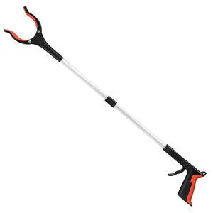 Grabber Reacher Tool, Orange, 32", Foldable Grabber Reacher Tool, Orange, 32", Foldable