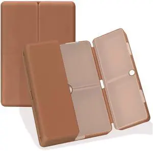 Travel Pill Organizer,7 Compartments Small Pill Box Medicine Case-Brown Travel Pill Organizer,7 Compartments Small Pill Box Medicine Case-Brown