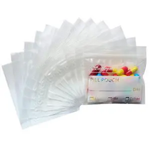 Pill Bags for Travel Pill Pouch Organizer Pack of 120 BPA Free 3 x 2.75 inch Reusable Pill Pouches for Medicine with Write on Label & Zipper Seal Waterproof AM PM Pill Baggies for Supplements Pill Bags for Travel Pill Pouch Organizer Pack of 120 BPA Free 3 x 2.75 inch Reusable Pill Pouches for Medicine with Write on Label & Zipper Seal Waterproof AM PM Pill Baggies for Supplements