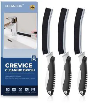 Crevice Cleaning Brushes, Scrub Brushes for Hard to Reach Space Crevice Cleaning Brushes, Scrub Brushes for Hard to Reach Space