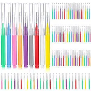 100 Pieces Braces Dental Brush for Cleaner Interdental Toothpick Dental Tooth Flossing Head Oral Hygiene Flosser Toothpick Cleaners Tooth Tool(Mixed Colors,Mixed Sizes) 100 Pieces Braces Dental Brush for Cleaner Interdental Toothpick Dental Tooth Flossing Head Oral Hygiene Flosser Toothpick Cleaners Tooth Tool(Mixed Colors,Mixed Sizes)