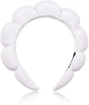 Spa Headband for Washing Face Makeup Skincare Soft Sponge Hair band Spa Headband for Washing Face Makeup Skincare Soft Sponge Hair band