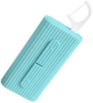 Dental Floss Portable Case Dispenser Automatic 10 Picks Adult Floss in Box Dental Floss Portable Case Dispenser Automatic 10 Picks Adult Floss in Box