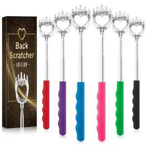 6 Pack Back Scratcher, Fathers Day Dad Gifts, Stocking Stuffers for Adults Women Men, Easter Basket Stuffers, White Elephant Gifts, Prizes for Adult, Birthday Gift for Mom Dad Wife Husband 6 Pack Back Scratcher, Fathers Day Dad Gifts, Stocking Stuffers for Adults Women Men, Easter Basket Stuffers, White Elephant Gifts, Prizes for Adult, Birthday Gift for Mom Dad Wife Husband