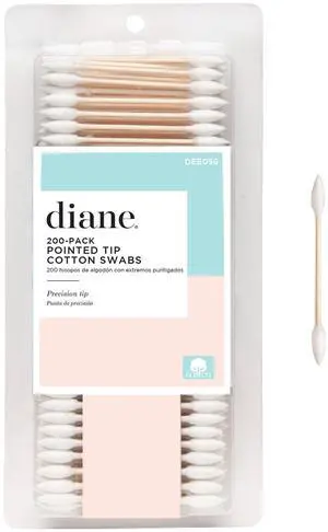 Pointed Tip Cotton Swabs, 200 ct. 1-Pack - Super Soft for Sensitive Skin, Gentle on Face, Makeup and Beauty Applicator, Nail Polish Touch Up and Nail Design for Beauty, Personal Care, Crafts Pointed Tip Cotton Swabs, 200 ct. 1-Pack - Super Soft for Sensitive Skin, Gentle on Face, Makeup and Beauty Applicator, Nail Polish Touch Up and Nail Design for Beauty, Personal Care, Crafts