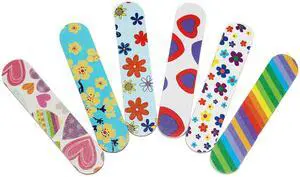 (1 Dozen) Colorful Girly Mini Emery Board Nail Files (1 Dozen) Colorful Girly Mini Emery Board Nail Files