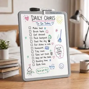 Small Magnetic Dry Erase Board Set (14 x 11 Inch) Gray Framed Mini Whiteboard for Fridge, Locker Includes Black Marker with Eraser Cap Personal Writing Tablet for Home Office, and Organization Small Magnetic Dry Erase Board Set (14 x 11 Inch) Gray Framed Mini Whiteboard for Fridge, Locker Includes Black Marker with Eraser Cap Personal Writing Tablet for Home Office, and Organization