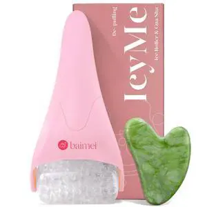 IcyMe Ice Roller for Face & Gua Sha Set, Depuff & Migraine Relief IcyMe Ice Roller for Face & Gua Sha Set, Depuff & Migraine Relief