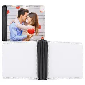 Sublimation Wallet Blank Heat Transfer Multifunctional Wallet Graduation Gifts (1 Pcs Black Double Side) Sublimation Wallet Blank Heat Transfer Multifunctional Wallet Graduation Gifts (1 Pcs Black Double Side)