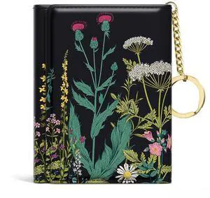Women's Slim Leather Wallet, Dandelion, 4.25 x 3.35 x 0.7 in, 1.8 oz Women's Slim Leather Wallet, Dandelion, 4.25 x 3.35 x 0.7 in, 1.8 oz