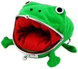 Frog Wallet Anime Cartoon Wallet Coin Purse Manga Flannel Wallet Cute Funny Plush Toy (Anime Frog) Frog Wallet Anime Cartoon Wallet Coin Purse Manga Flannel Wallet Cute Funny Plush Toy (Anime Frog)