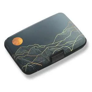Credit Card Holder, Mini RFID Small Aluminum Card Wallet Business Card Case Credit Card Holder, Mini RFID Small Aluminum Card Wallet Business Card Case