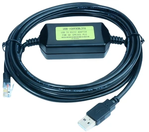 Washinglee IC693CBL316 USB Programming Cable for GE PLC IC695CPE305 IC693CPU35X Series, for IC693CBL316 Replacement, 10 FT Washinglee IC693CBL316 USB Programming Cable for GE PLC IC695CPE305 IC693CPU35X Series, for IC693CBL316 Replacement, 10 FT