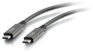 C2G 28830 USB-C Cable - USB-C 3.1 (Gen 1) Male to Male Cable (3A Charging) (3 Feet, 0.91 Meters) C2G 28830 USB-C Cable - USB-C 3.1 (Gen 1) Male to Male Cable (3A Charging) (3 Feet, 0.91 Meters)